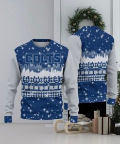 Indianapolis Colts Christmas Forest Hot Trending Ugly Sweater For Fans