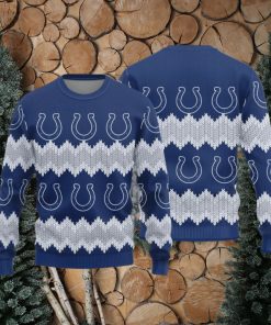 Indianapolis Colts Christmas Pattern Knitted Sweater