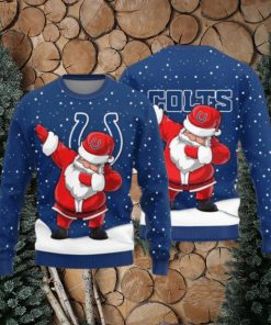 Indianapolis Colts Dab Santa New Style Knitted Sweater