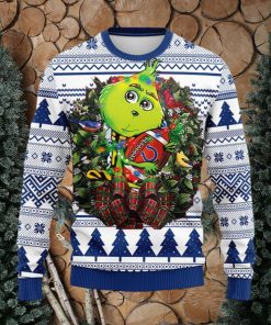 Indianapolis Colts Grinch Hug Christmas Ugly Sweater