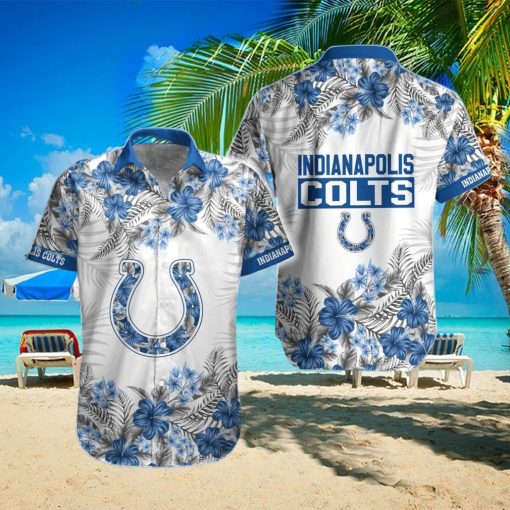 Indianapolis Colts Hawaiian Shirt  Shorts  Combo Hawaiian Shirt