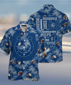 Indianapolis Colts NFL Beach Shirt New Gift For Summer Hawaiian Shirt