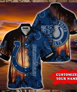 Indianapolis Colts NFL Customized Summer Hawaii Shirt For Sports Enthusiasts