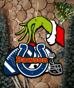 Indianapolis Colts NFL Grinch Personalized Ornament SP121023110ID03