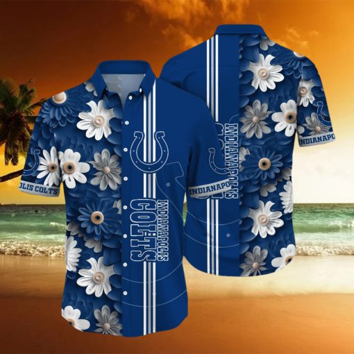 Indianapolis Colts NFL Hawaiian Shirt Daylight Aloha Shirt