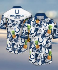 Indianapolis Colts NFL Hawaiian Shirt Tropical Pattern Graphic Hawaii Shirt For Fan Ever