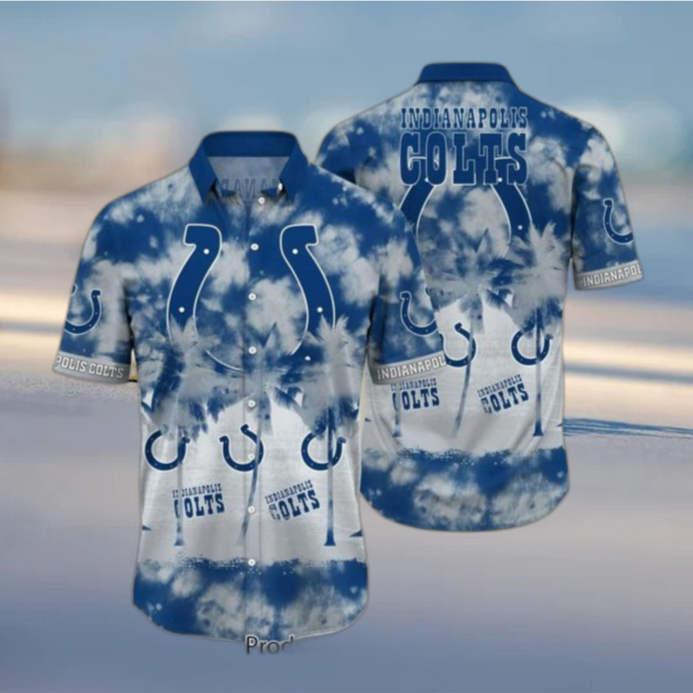 Indianapolis Colts NFL Retro Trending Hawaiian Shirt Tropical Gift