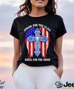 Indianapolis Colts stand for the flag kneel for the cross shirt