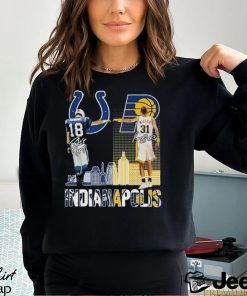 Indianapolis Colts – Indiana Pacers signatures T Shirt