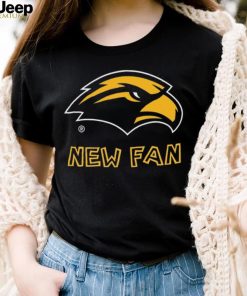 Infant Black Southern Miss Golden Eagles New Fan Shirt