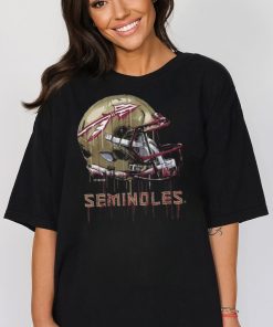 Infant Florida State Seminoles Dripping Helmet T Shirt