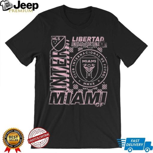 Inter Miami CF Mitchell & Ness Black Striker T Shirt