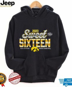 Iowa Hawkeyes 2023 NCAA Division I Womens Basketball Tournament March Madness Sweet 16 Shirt