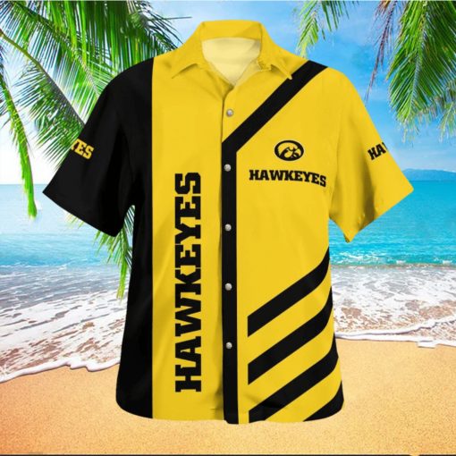 Iowa Hawkeyes Pacific 3D Hawaiian Shirt Best For Fans Beach Gift For Men And Women