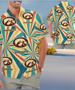 Iowa Hawkeyes Retro Vintage Style Trumpeters Hawaiian Shirt