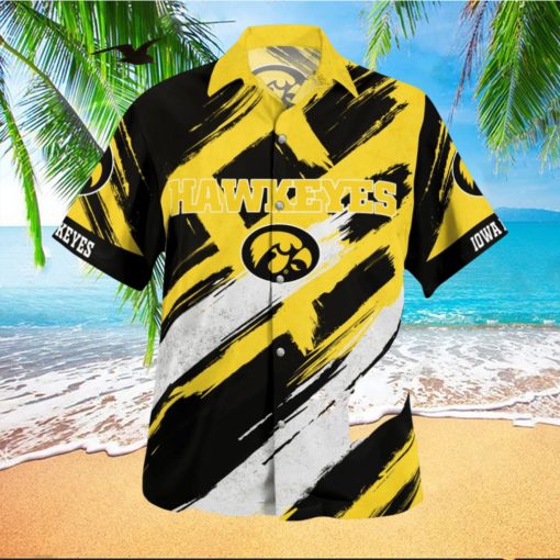 Iowa Hawkeyes Vintage Surfboard 3D Hawaiian Shirt Best For Fans Beach Gift For Men And Women