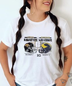 Iowa Hawkeyes Vs Michigan Wolverines 2023 B1g Football Championship T Shirt