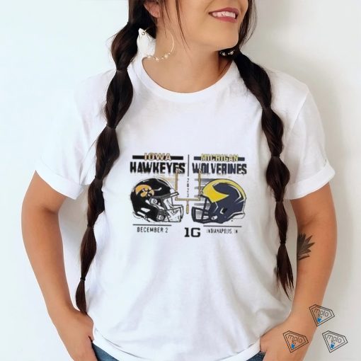 Iowa Hawkeyes Vs Michigan Wolverines 2023 B1g Football Championship T Shirt