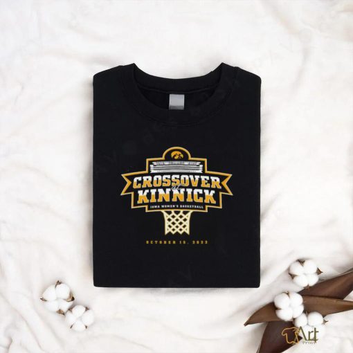 Iowa Hawkeyes Women’s Basketball Crossover at Kinnick October 2023 logo shirt