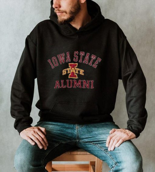 Iowa State Cyclones Champion Alumni Logo Arch Pullover Shirt