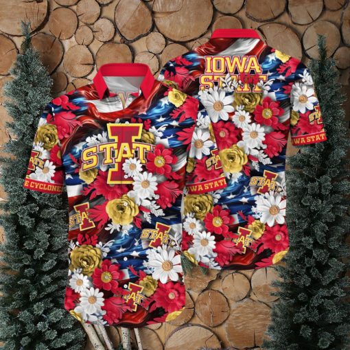 Iowa State Cyclones NCAA2 Hawaii Shirt Independence Day