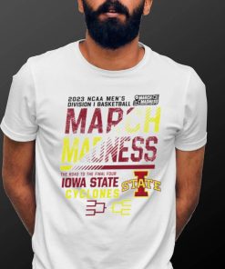 Iowa States Men’s basketball 2023 NCAA March madness the road to final four hoodie shirt