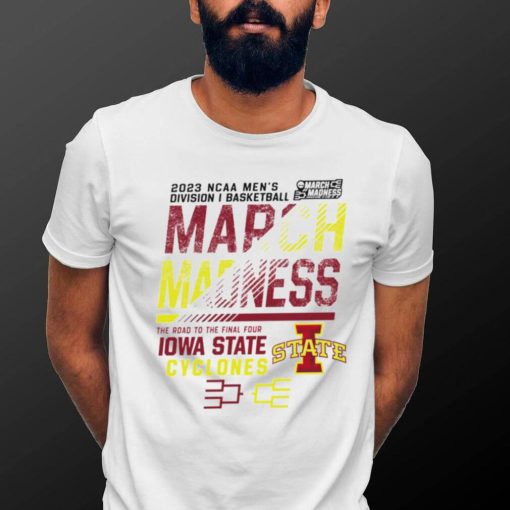 Iowa States Men’s basketball 2023 NCAA March madness the road to final four hoodie shirt