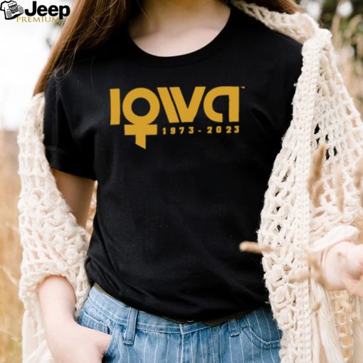 Iowa hawkeyes women’s athletics 50 years 2023 shirt