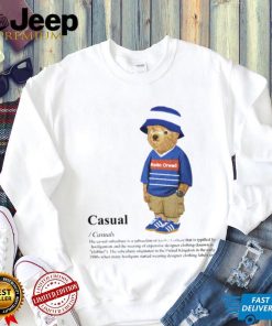 Ipswich Casual Bear Football Awaydays T Shirt