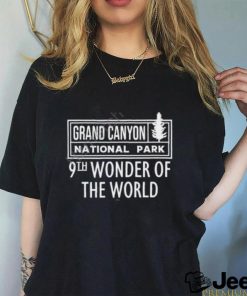 Irish Peach Designs Grand Canyon National Park 9Th Wonder Of The World Tee Shirt