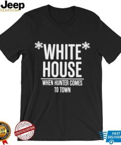 Irishpeachdesigns White House When Hunter Comes To Town Hoodie