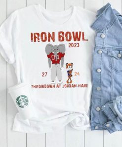 Iron Bowl 2023 Crimson Tiger 27 – 24 throwdown at jordan hare T shirt