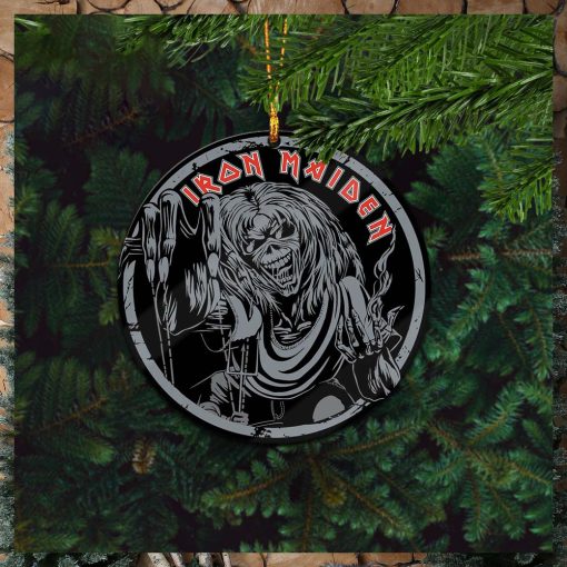 Iron Maiden Number Of The Beast Holiday Gifts Christmas Tree Ornament