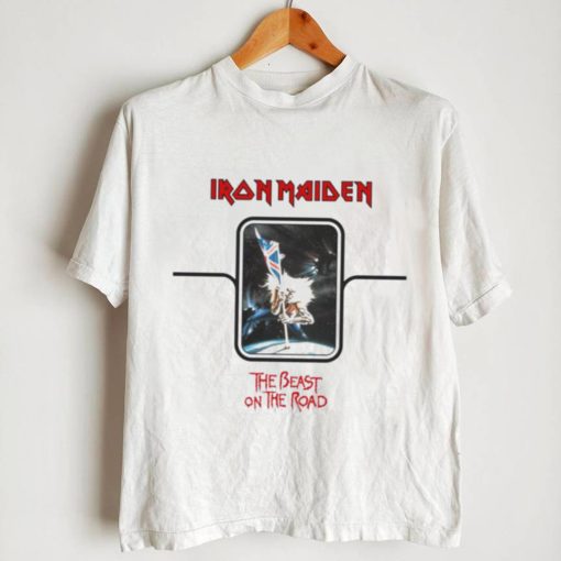 Iron Maiden The Beast On The Road Programme T Shirt