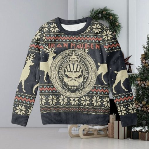 Iron Maiden The Book of Souls Album 2015 Ugly Christmas Sweater