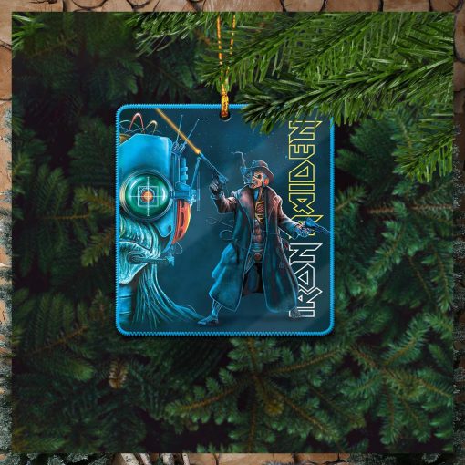 Iron Maiden The Future Past Stranger Holiday Gifts Christmas Tree Ornament