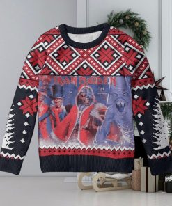 Iron Maiden The Terminator Ugly Christmas Sweater