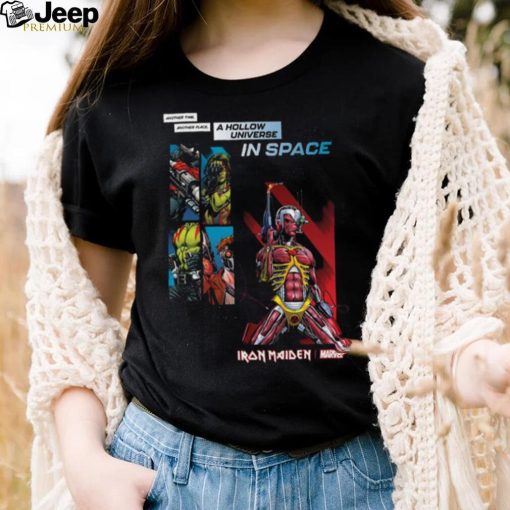 Iron Maiden X Marvel Somewhere In Time Guardians Of The Galaxy T Shirt