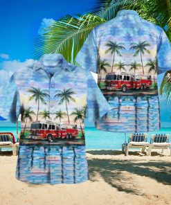 Islip Fire Department, Islip, New York, Hawaiian Shirt