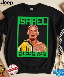 Israel Adesanya Champion pixel art shirt