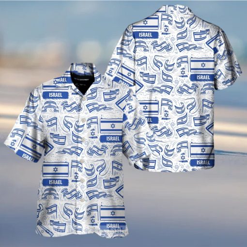 Israel Flag Hawaiian Shirt