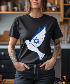 Israel Pro Support Stand Strong Peace Love Jewish Girl T shirt