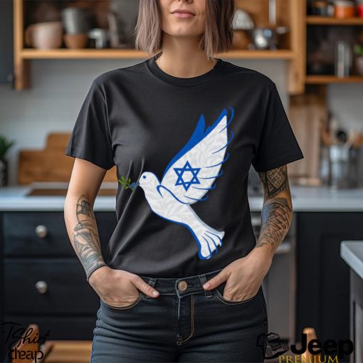 Israel Pro Support Stand Strong Peace Love Jewish Girl T shirt