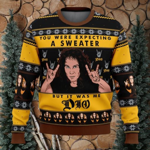 It Was Me Dio Ronnie James Dio Ugly Christmas Sweater