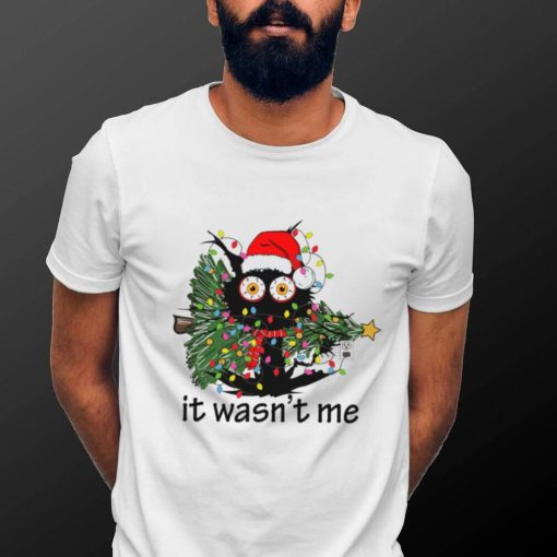 It Was Not Me Christmas Shirt