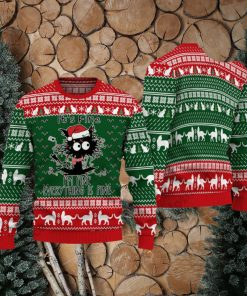 It is Fine I am Fine Everything Is Fine Christmas Ugly Sweater