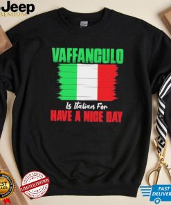 Italia Flag Art Vaffanculo Shirt