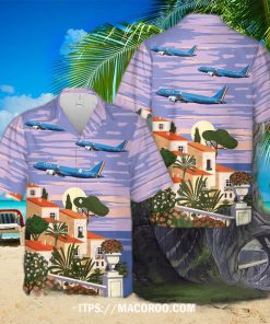 Italy Ita Airways Airbus A320neo Hawaiian Shirt