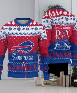 It’s A Good Day To Be A Buffalo Bills Limited Edition Knitted 3D Ugly Christmas Sweater