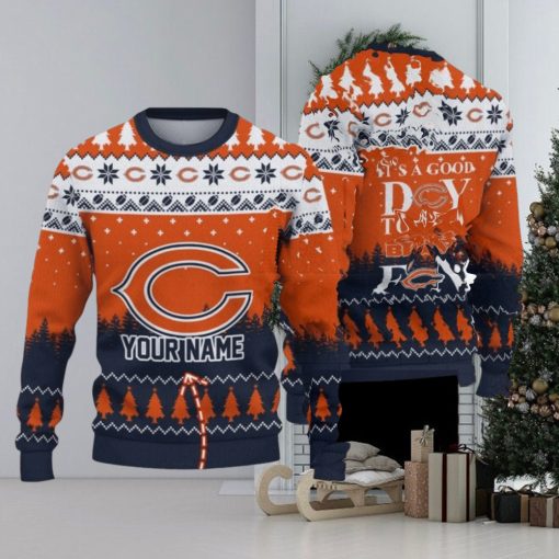 It’s A Good Day To Be A Chicago Bears Limited Edition Knitted 3D Ugly Christmas Sweater